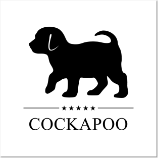 Cockapoo Black Silhouette Posters and Art